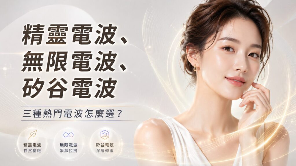 女性肌膚管理與三種電波療程比較